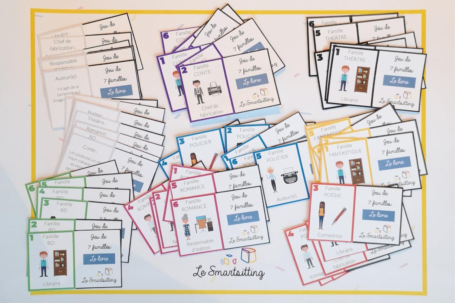 jeu de 7 familles original et gratuit