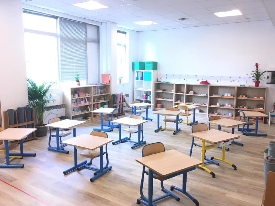 salle de classe de l'école Prunelle